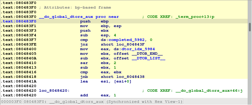 pin ended debug session