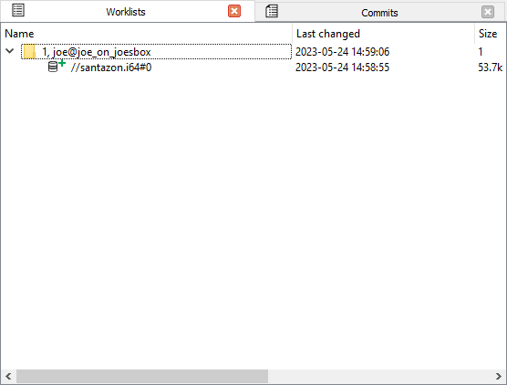 Local file marked for addition