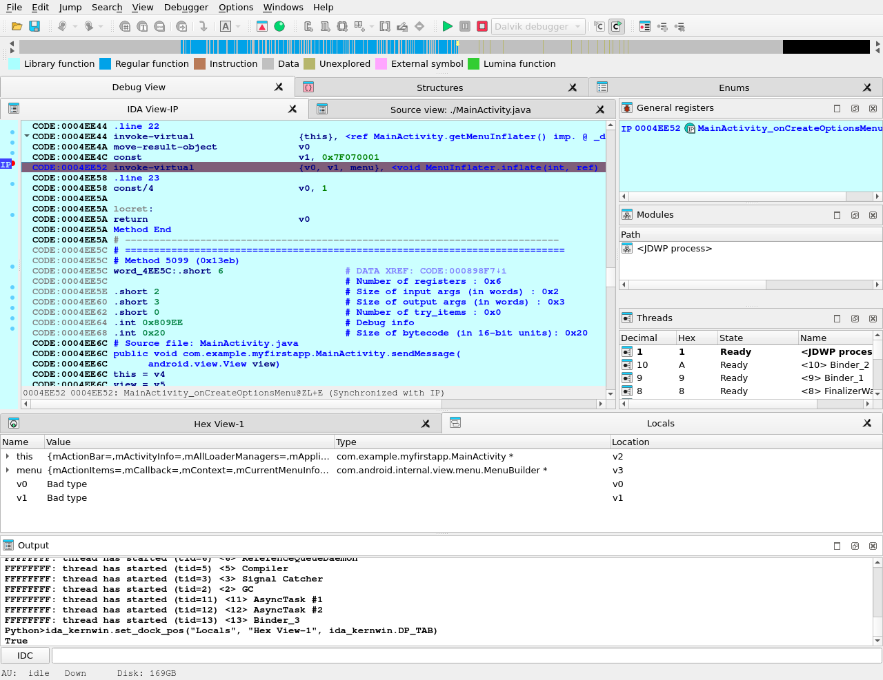 dalvik type guessing off
