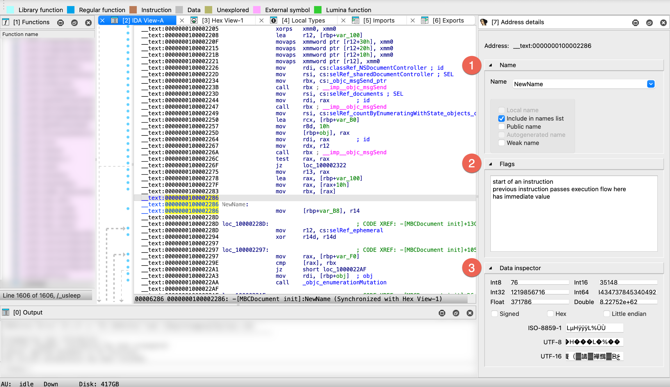 Address details view