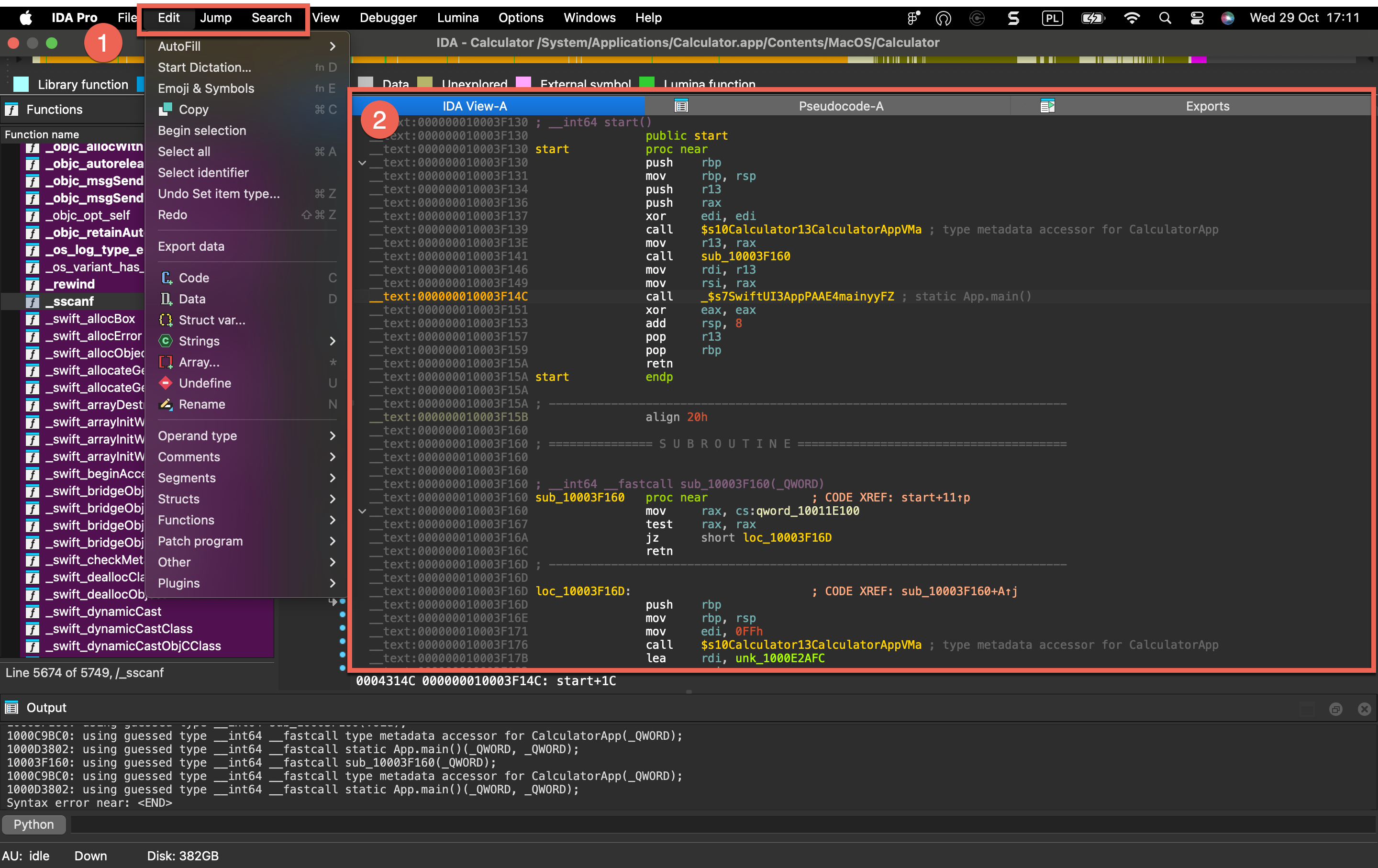 View-Dependent Menus