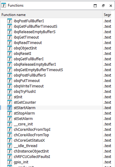 Windows 11 style tabular view selection