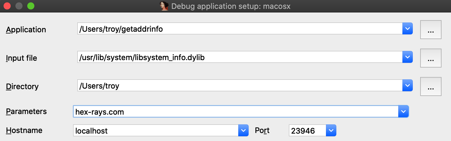 process options2