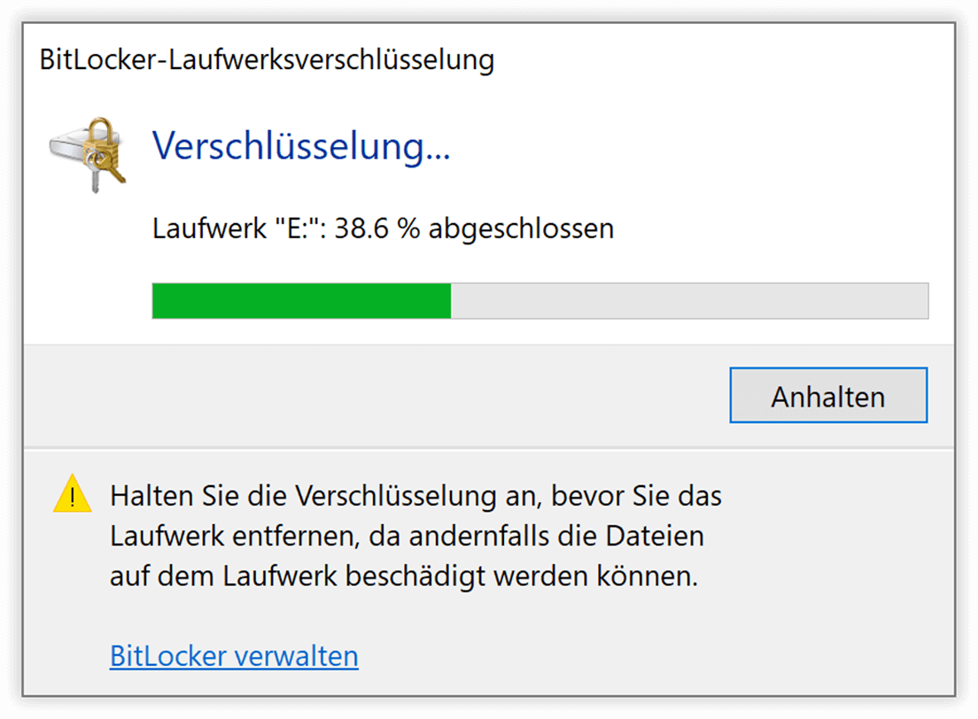 Verschlüsselung in Aktion