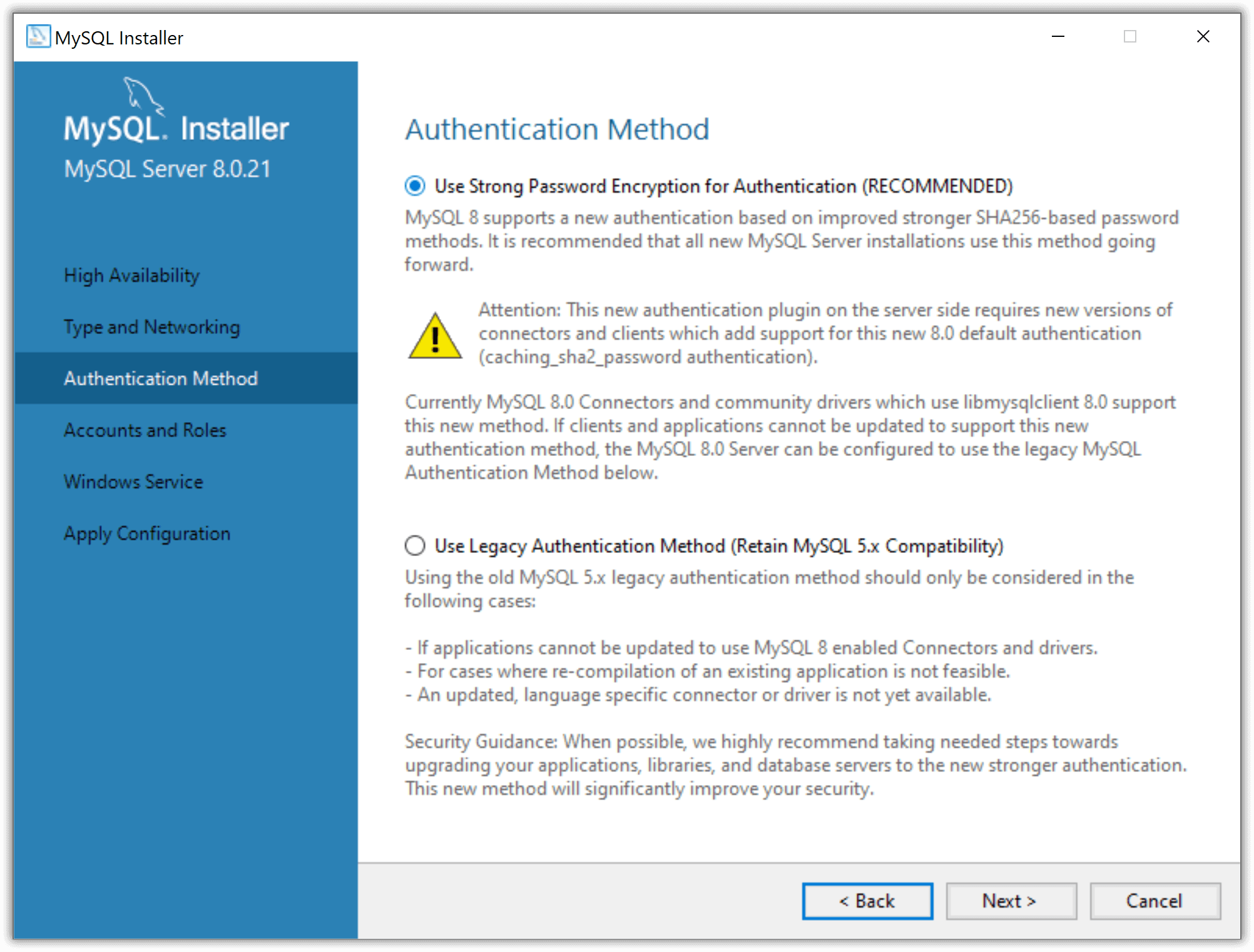 Authentication Method