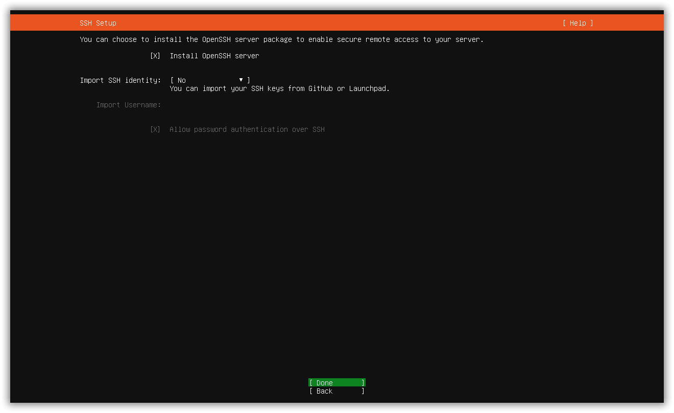 OpenSSH installieren
