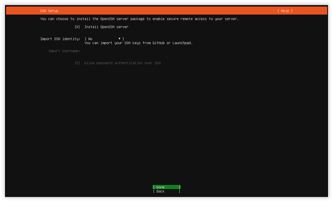 OpenSSH installieren