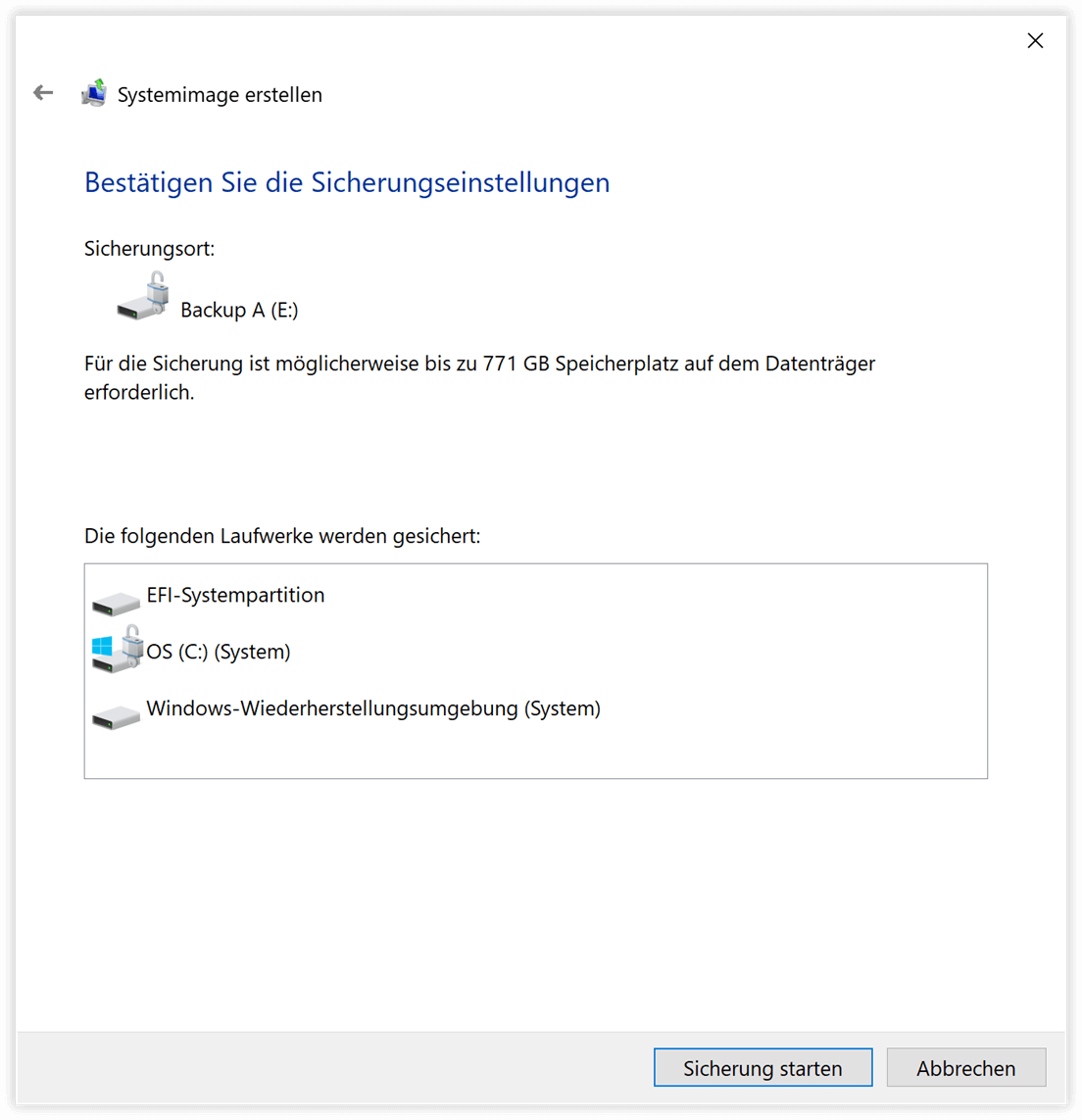 Bestätigung