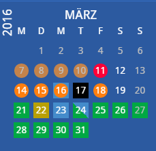 Stundenplan Detailansicht