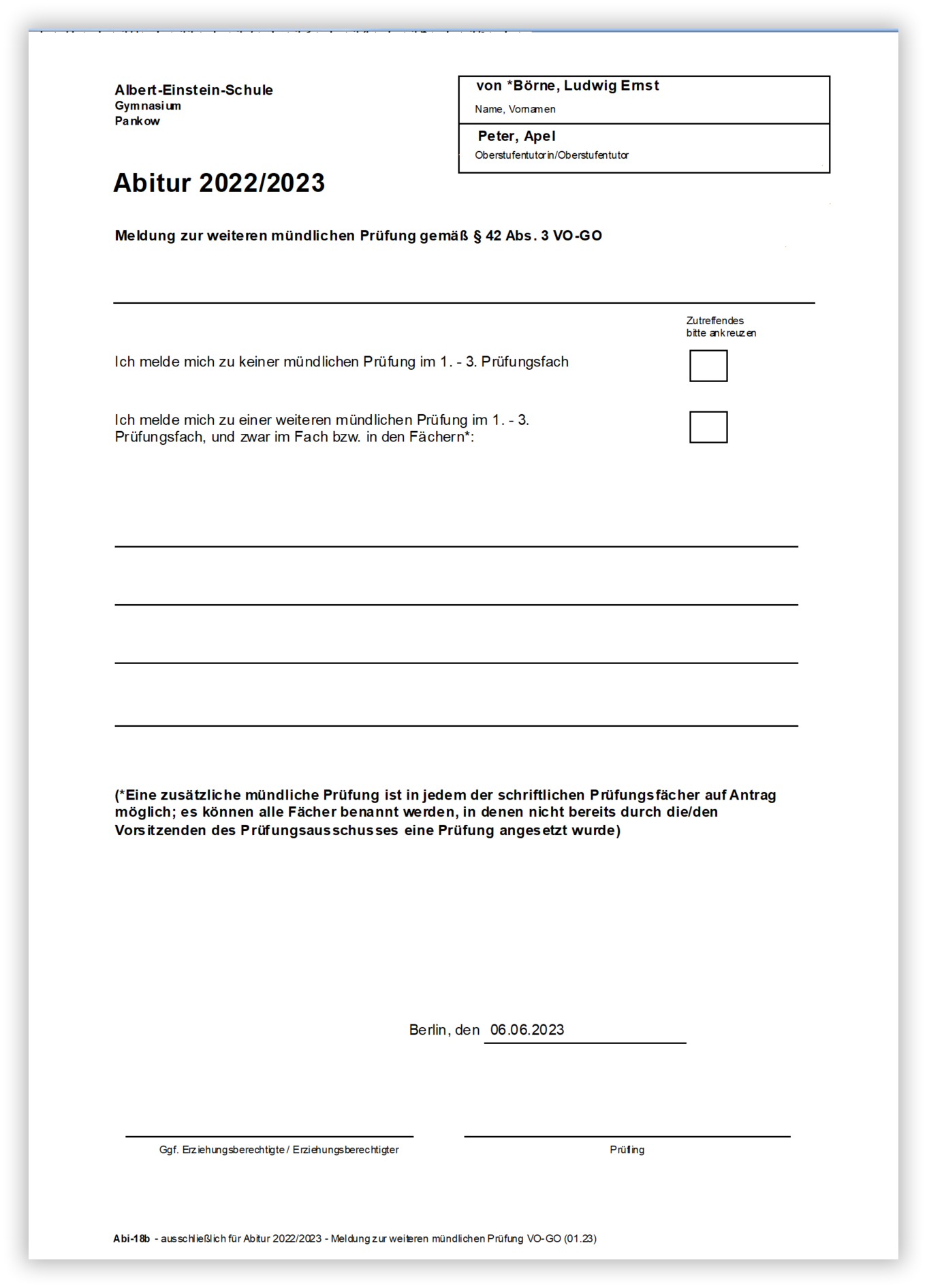 Bericht