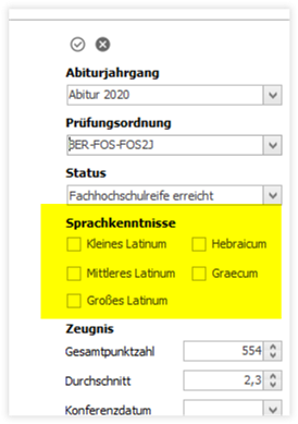 Abitur > Prüfungen > Sprachkenntnisse