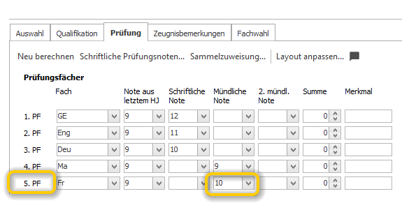Note erfassen