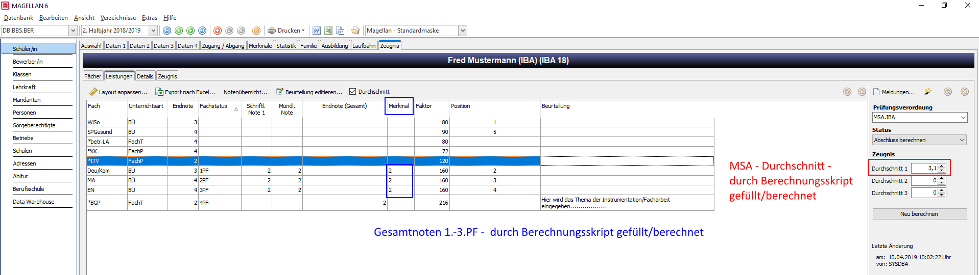 Berechnung