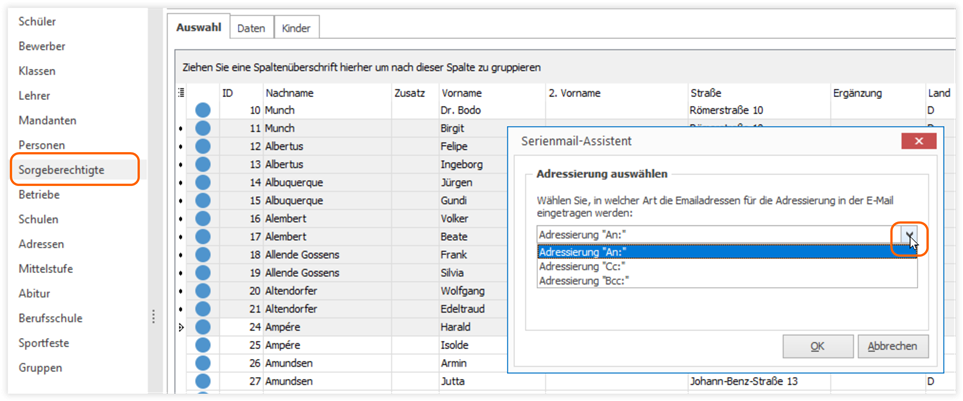 Sorgeberechtigten-Serien-E-Mail Sorgeberechtigten-Serien-E-Mail