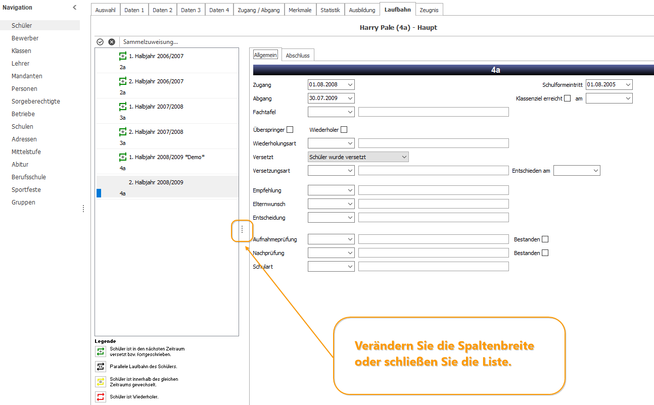 Eingaben für Mitglieder