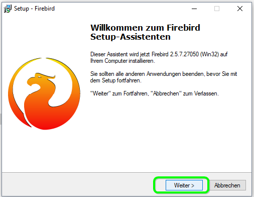 Weiter!