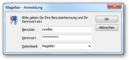 MAGELLAN-Anmeldung