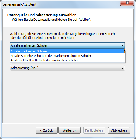 Serienmailassistent