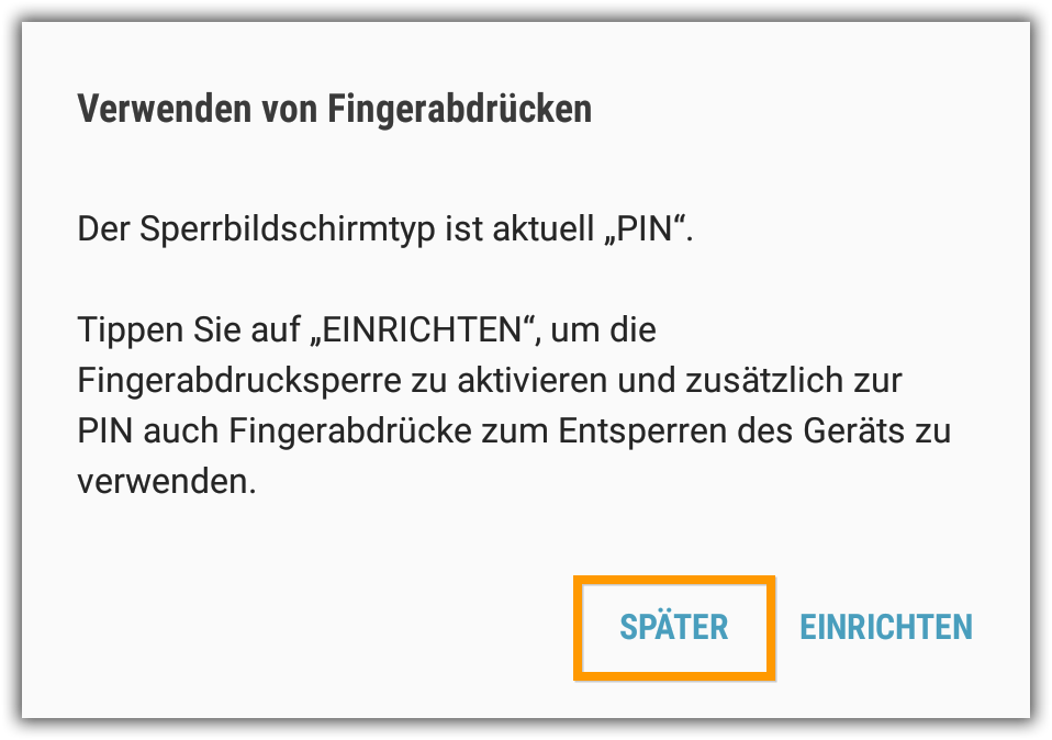 Gerätesicherheit