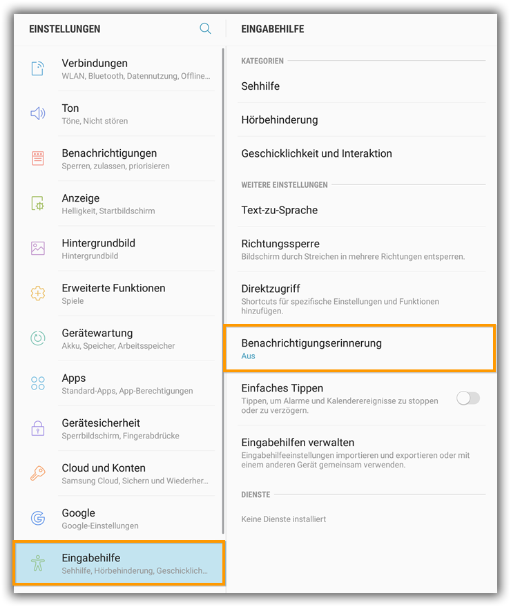 Eingabehilfe