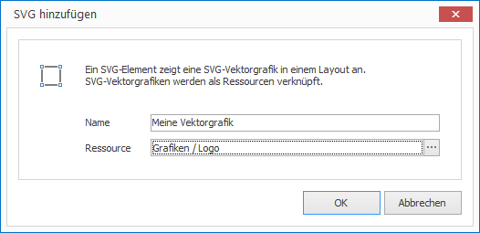 Ein SVG-Element hinzufügen