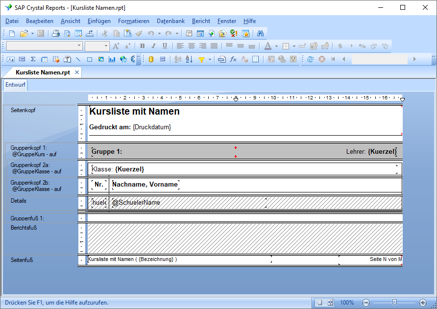 Crystal Reports